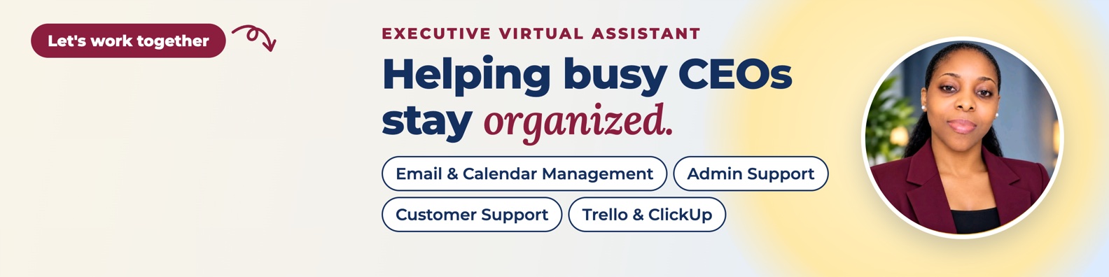 New LinkedIn banner for Chinyere Oduko