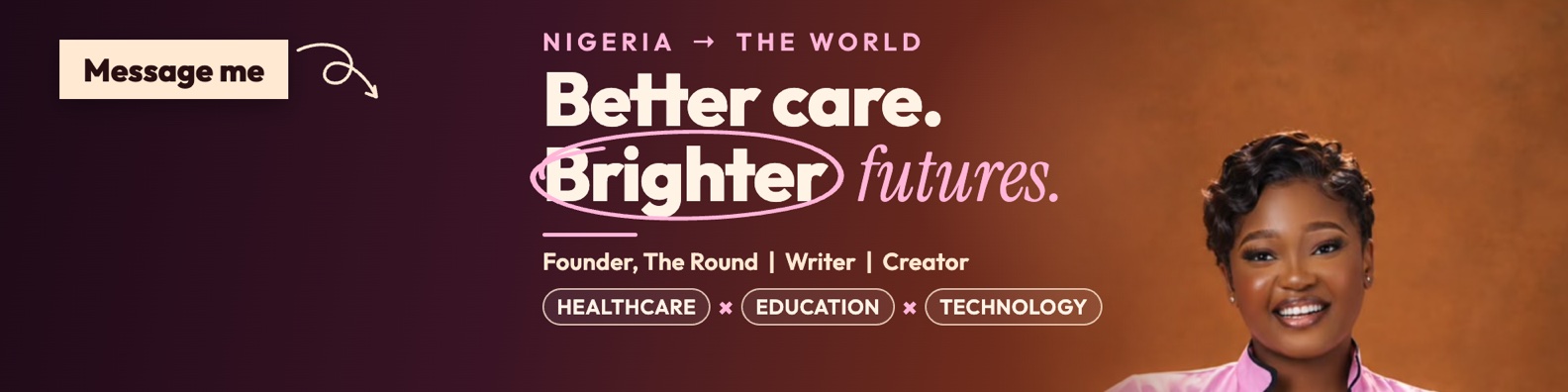 New LinkedIn banner for Nkemakonam Achara